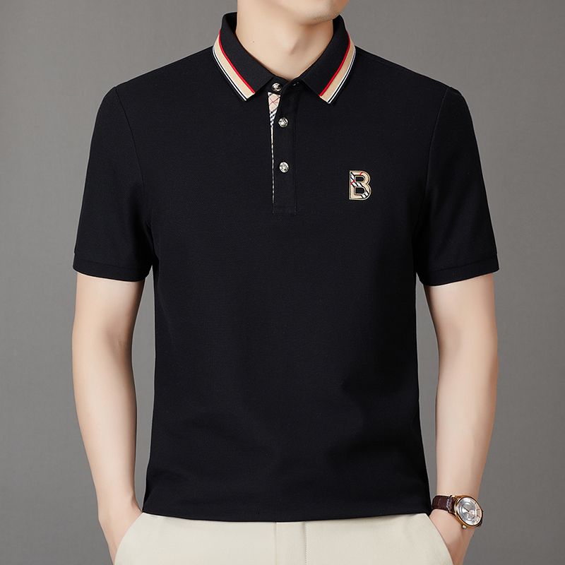 Luxury Black Smart Casual Polo for Men