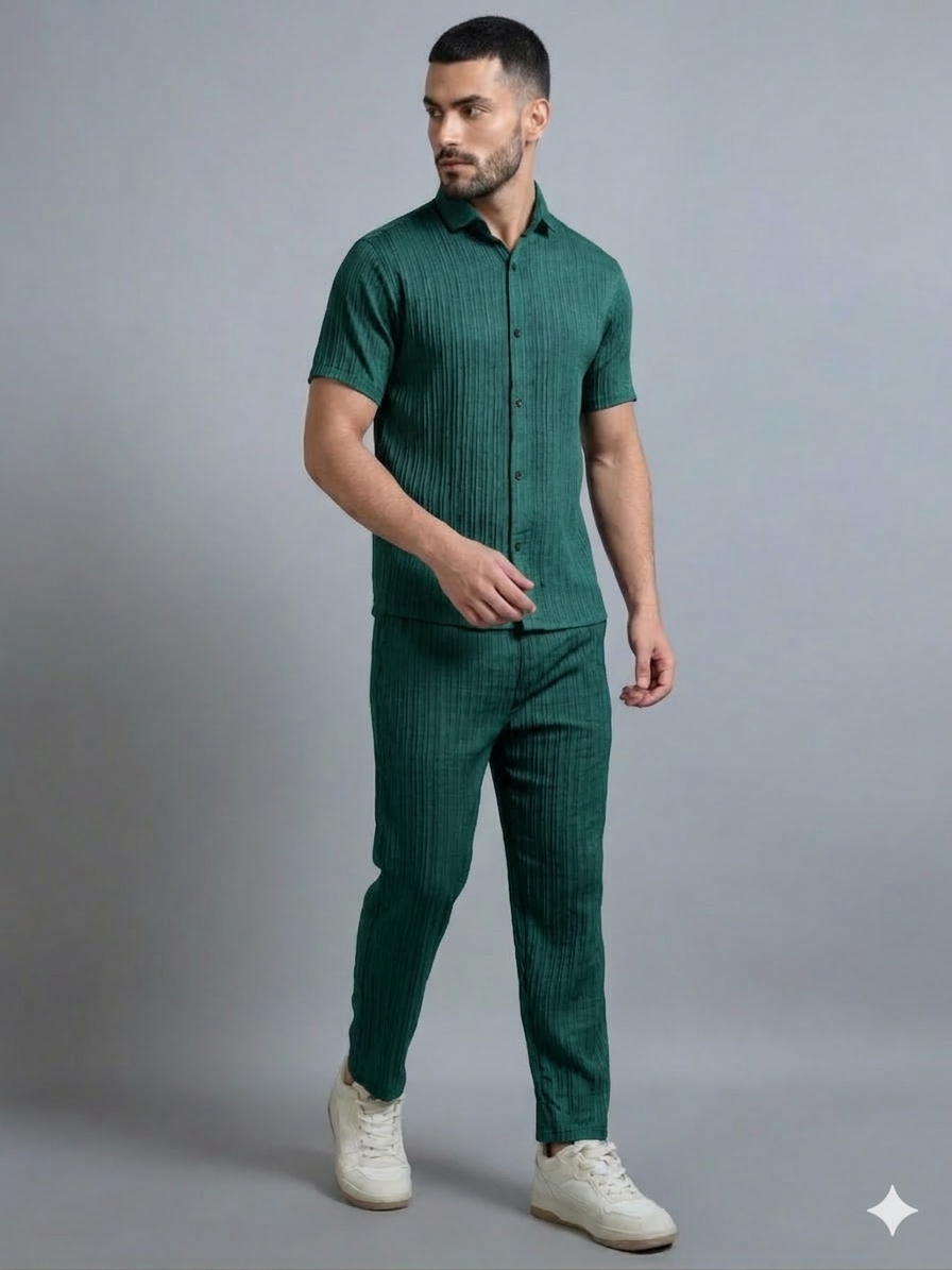 Premium Men’s Summer Co-Ord Set – Stylish & Comfortable